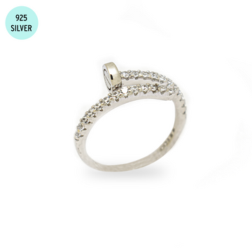 925 Sterling Silver Adjustable Ring